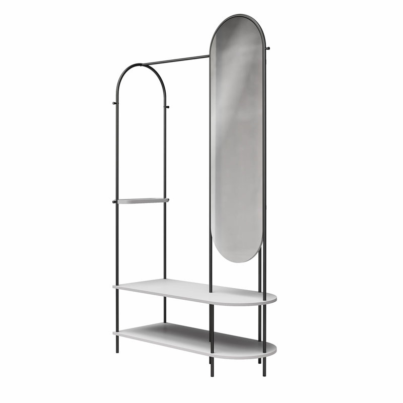 Barresi 101cm Clothing Rack