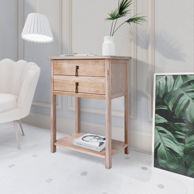 Jaimes Side Table with Storage
