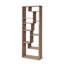 Solid Wood Geometric Bookcase