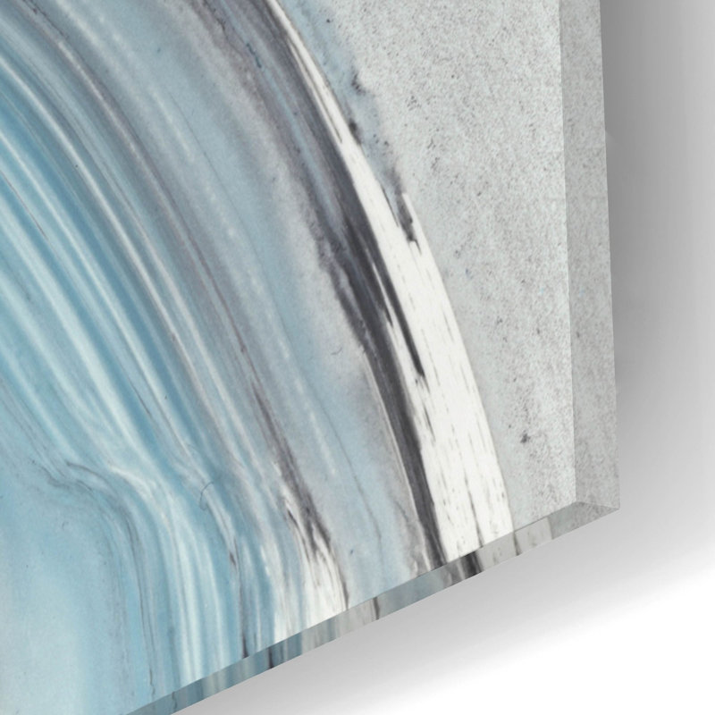 «Ripple Effect 5» par Ethan Harper, art mural en verre acrylique, 12 po x 12 po
