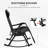 2 Pieces Outdoor Rocking Chairs-100021615