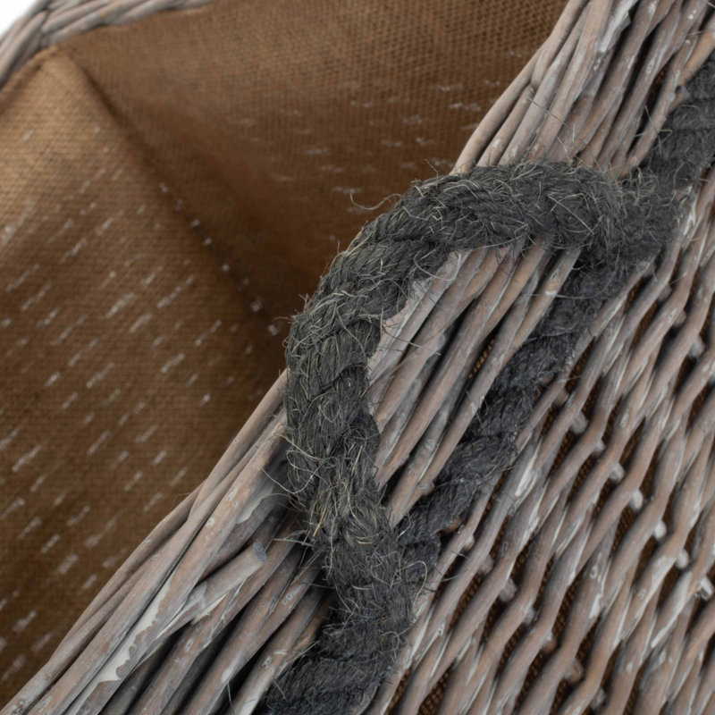 Wicker Log Carrier