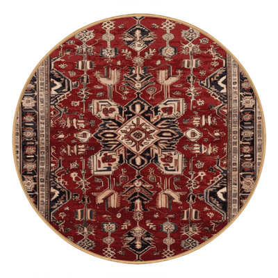 Machine Washable Persian Brown Area Rug