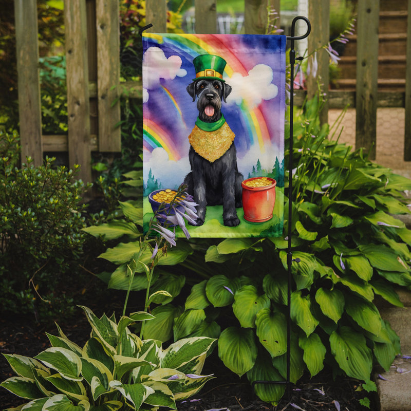 Double Sided 15.5'' H x 11.25'' W Polyester St Patrick's Day Garden Flag