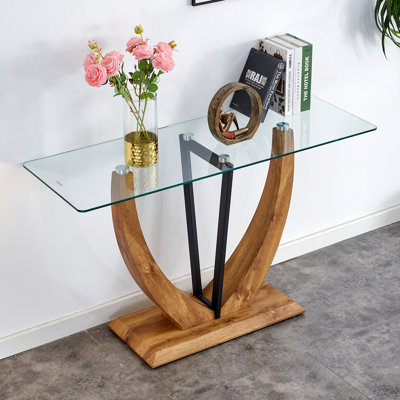 Blaze Glass Rectangular Dining Table