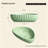 MonBlari 24" X 16" Fluted Triangle Solid Surface Bathroom Vessel Sink Matte Green-120971925