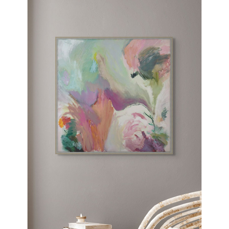 Alstroemeria Bliss 1 Print, 15.25" H x 15.25" W