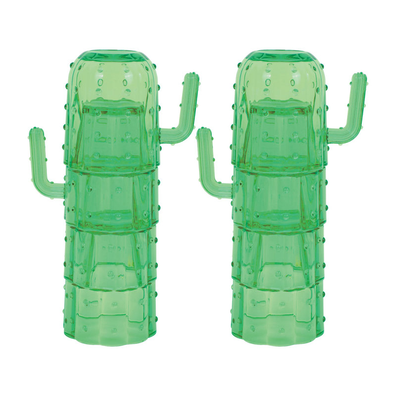 8-Piece Cactus Stacking Tumbler