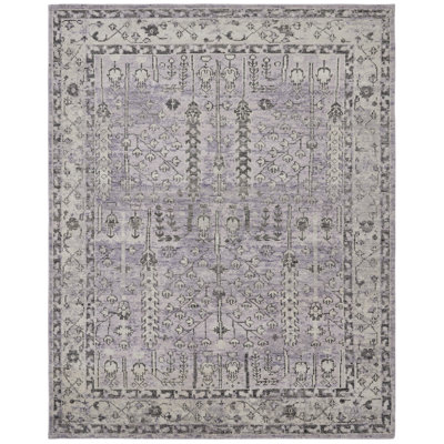 Jaecee Hand Knotted Wool Oriental Area Rug