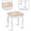 Ensemble de meuble-lavabo avec tabouret et miroir Madison Avenue