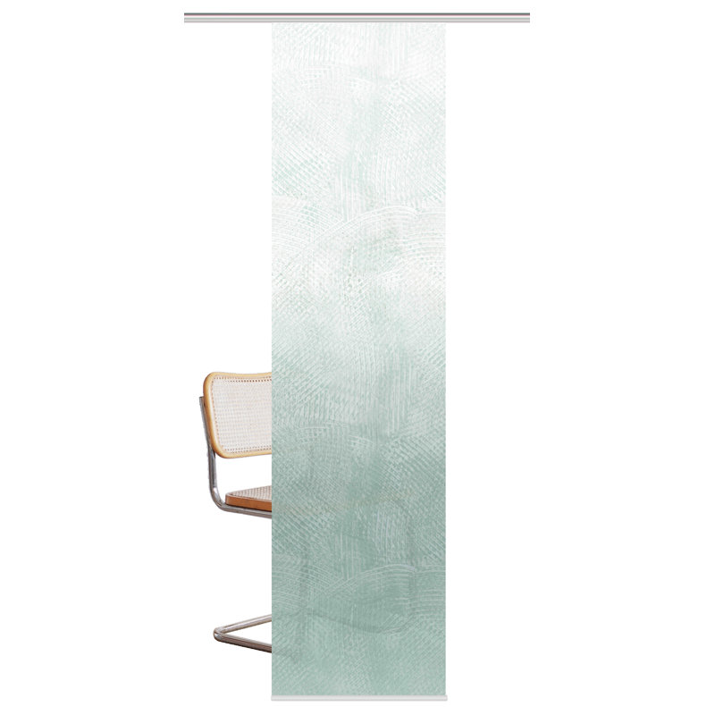 Room Darkening Sliding Panel Single Panel, Sage