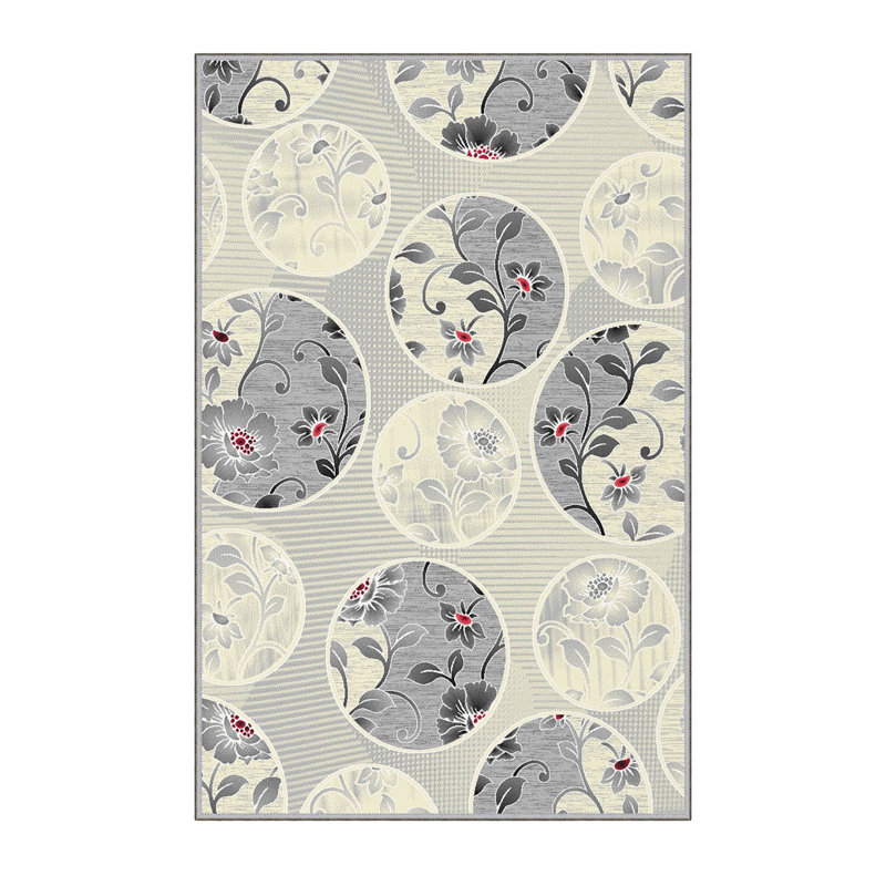 Stylish Hall Carpet (39.4 x 78.7 inches), 100% Polyester, 0.3 in Pile Height | Antibacterial, Non-Slip Underside, Machine Washable | 3D Digital Printed Design, Durable & Soft for Home Décor