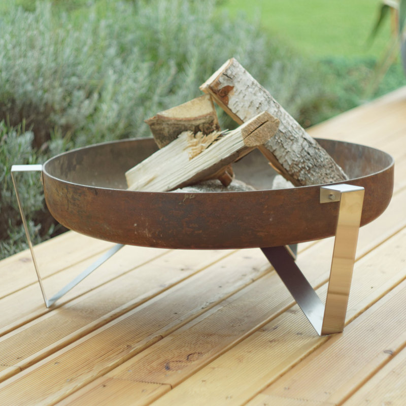 Round Charcoal Fire Pit