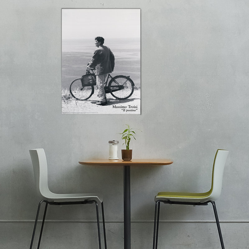 Il Postinoby Troisi by Troisi - No Frame Rectangle Memorabilia on Wood