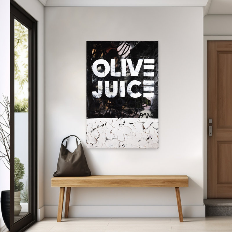 Olive Juice Street Art by Kent Youngstrom - Wrapped Canvas Print, 152.4 cm H x 101.6 cm W