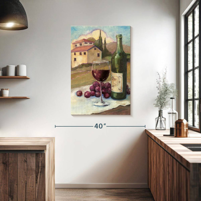 Yarlin Vino Toscano, 39" H x 26" W