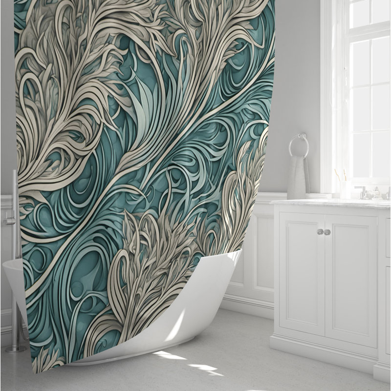 Rideau de douche Sturbridge, L 70 po x L 72 po