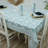 Decorative Cotton Table Cover with Block Print for Dinnig- Rajat-1602431742