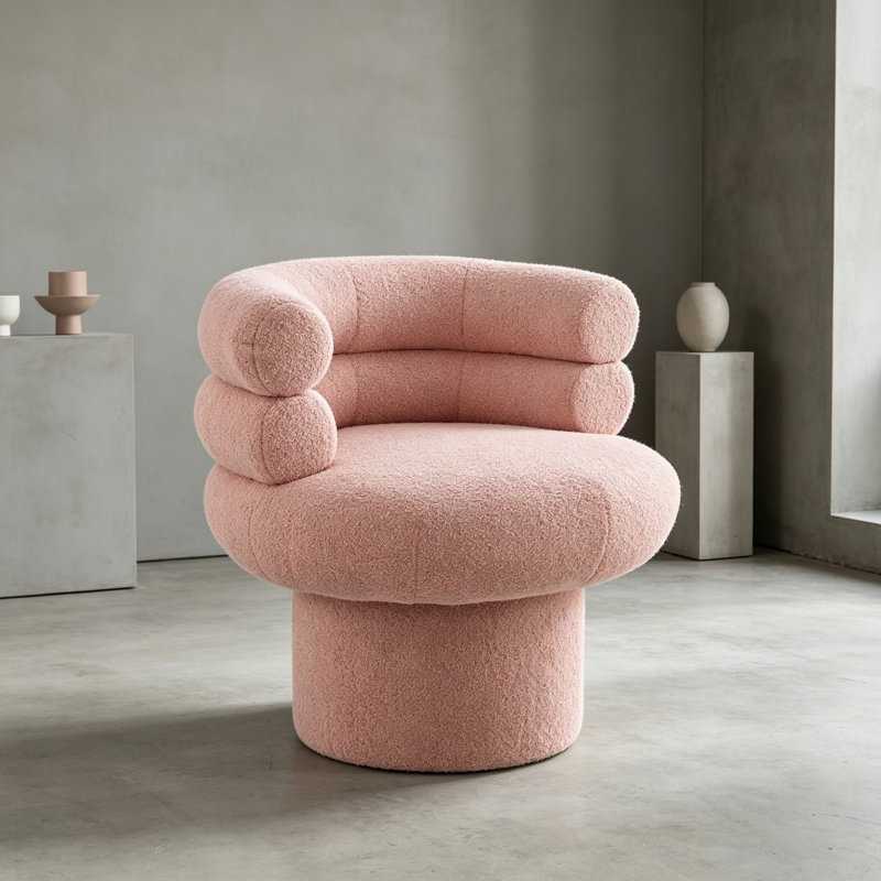 Chaise d'appoint, Teddy ‑ rose
