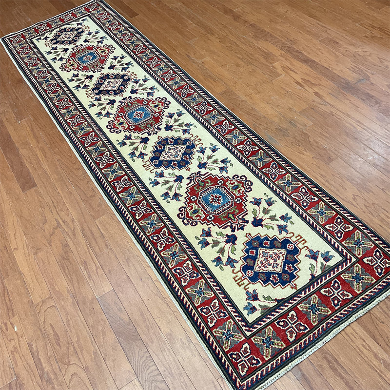 Jevon One-of-a-Kind 3' X 10'3" New Age Runner Wool Area Rug in
