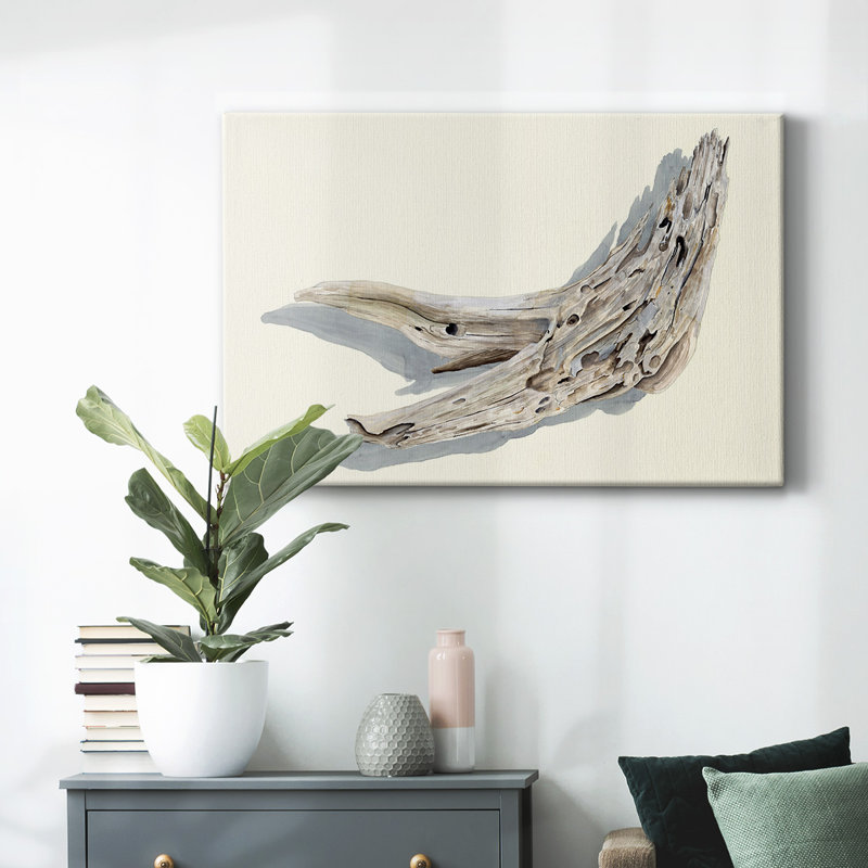 «Driftwood Study III», toile tendue avec châssis, H 12 po x l 18 po