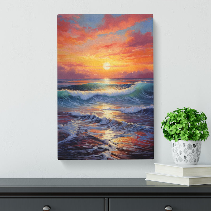 Seascape Informel - No Frame Print, 60cm H x 40cm W x 3cm D