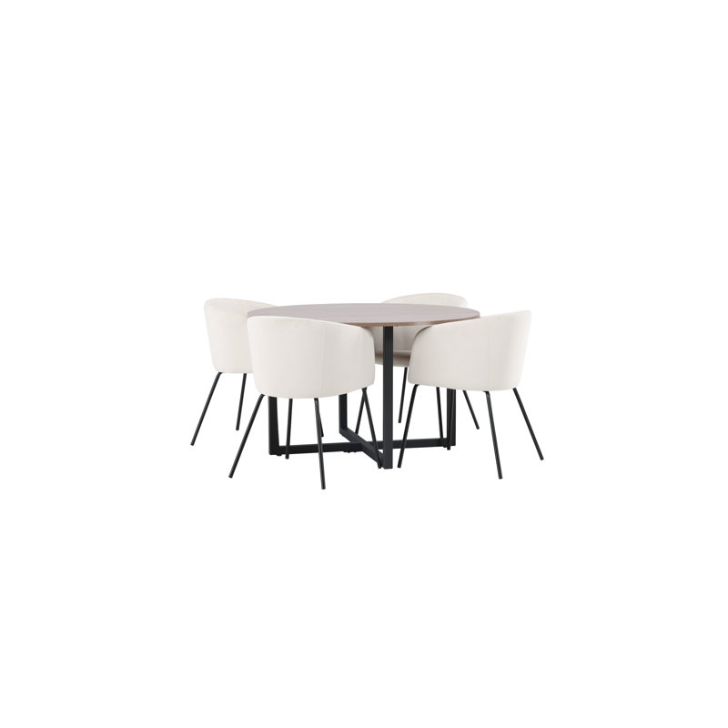 Benedick 4 - Person Dining Set
