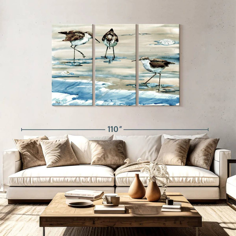 Brampt Rockhampton Sandpipers I Light, 48" H x 74" W
