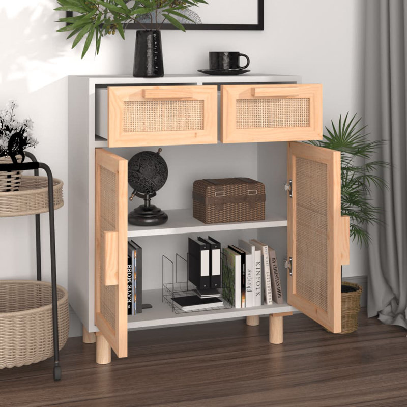 Evelin 60cm Sideboard, White
