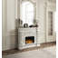 Foyer Vanaheim, finition blanc antique