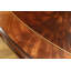 Round Mahogany Wood Dining Table
