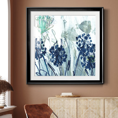" Indigo Field I " Painting Print