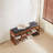 Shoe Stool With 2-Layer Rack
