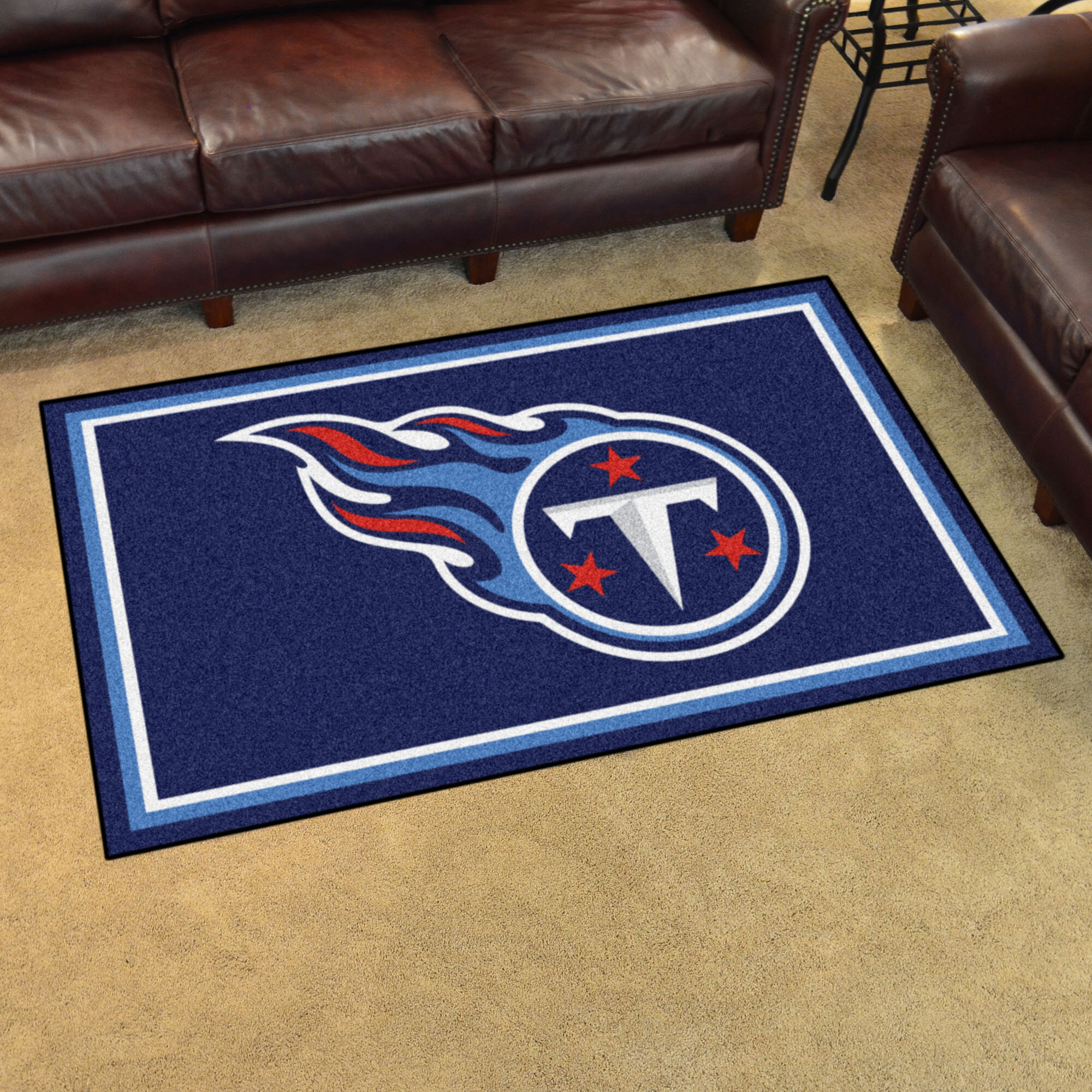 Tennessee Titans Nfl Area Rugs Football Living Room Carpet Team Logo Wooden  Style Home Rug Regtangle