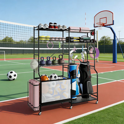 Metal Sports Rack