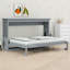 Lit escamotable pliable avec armoire peu encombrante