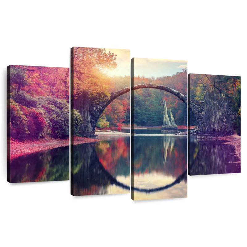 Lilie Sunset At Devil's Bridge, 48" H x 75" W