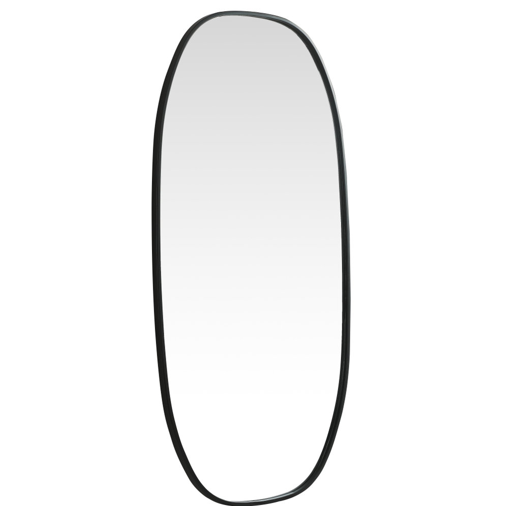 Bertin Mirror, Black, 48"  x 24" 