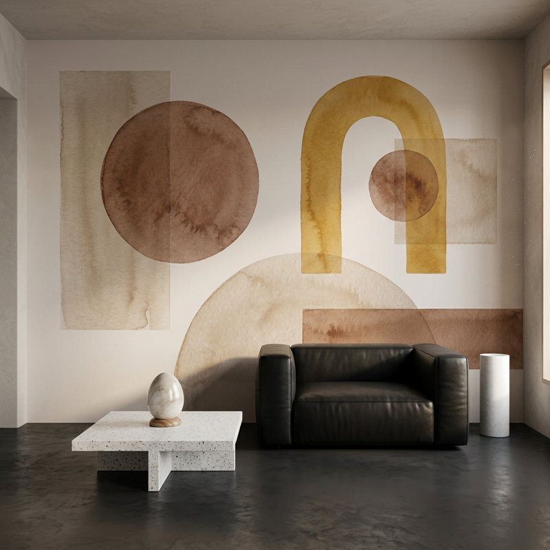 Adhésif mural fond d'écran blanc, 160 po x 108 po, Peler et coller