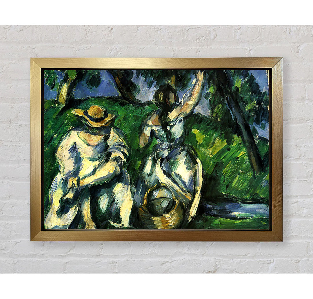 Cezanne Figuren - Einzelne Bilderrahmen Kunstdrucke