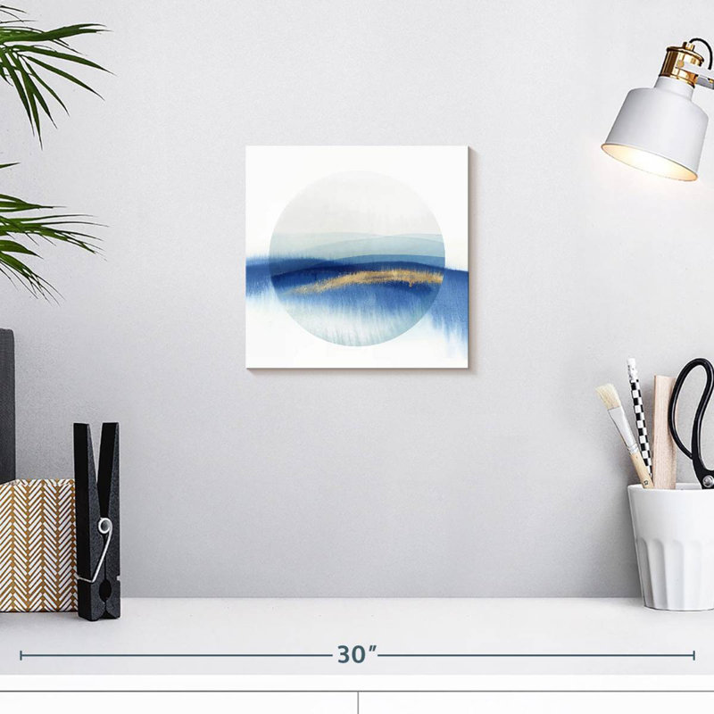 Indigo Eclipse II, 10" H x 10" W