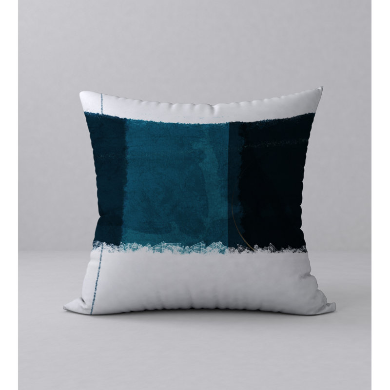 Coussin décoratif carrée sensible premier, 18 po x 18 po