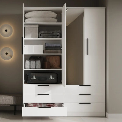 Manufactured Wood Wardrobe