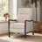 Beige Mid-century Modern Fabric Pushback Recliner Chair - Thick Seat Cushion With Birch Wood Legs, Upholstered Sofa For Living Room/bedroom-1182095565
