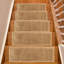 Tapis d'escalier de taille personnalisée par pouce, lavables à la machine, couleur unie, tapis antidérapants doux, à poils moyens, très grands-1920938511-2104059083