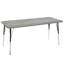 Table d'activité rectangulaire avec pieds réglables La Madera-99103996-99104060-120141867