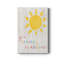 «You Are My Sunshine», art textuel sur toile tendue-2090726578