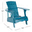 Melida Acacia Outdoor Adirondack Chair-1476051037