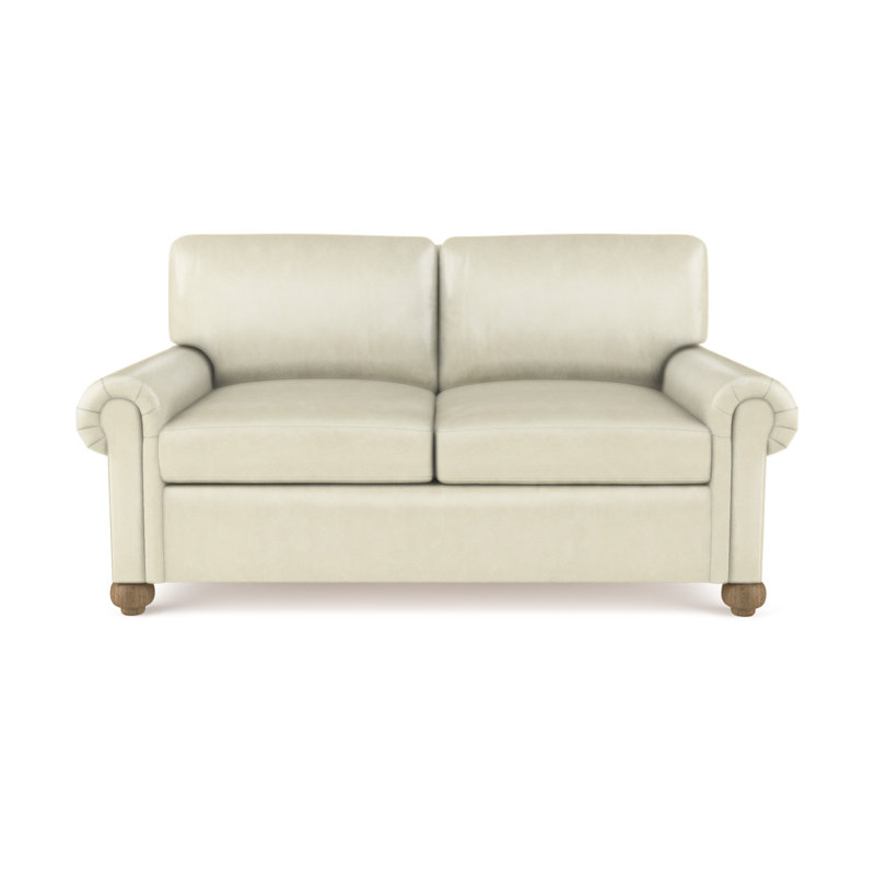 Leroy Loveseat, 36" H x 60" W x 43" D, Graphite Velvet 