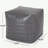 Candy Contemporary Faux Leather Suqare Pouf-582700289